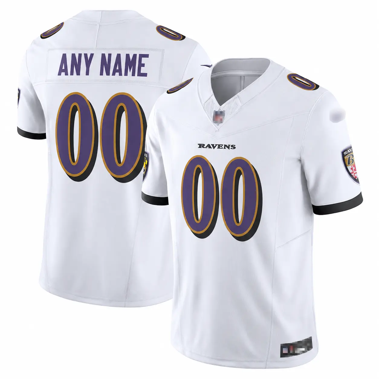Baltimore Pro Football Jersey - Custom Options, Jackson #8, Henry #22, Flowers #4, Hamilton #14, Andrews #89 - Men's Fan Edition, US Stock
