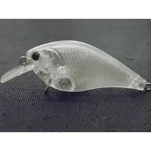 10 Blank Unpainted Minnow Crankbait Topwater Lipless Jerkbait Fishing Lures