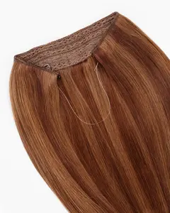 20" Deluxe Premium Halo® Straight | #5R/6R Red Blend