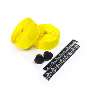 Cinelli Cork Gel Bicycle Handlebar Tape in Multiple Colors (Yellow)