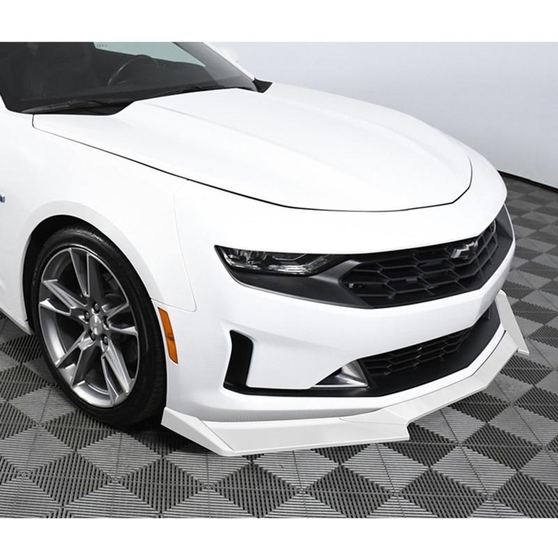 1LE-Style Front Bumper Lip Body Kit Spoiler Compatible with 2016 - 2024 Chevy Camaro LT / LS / RS / SS Bumper ( Do Not Fit ZL1 Bumper Models )