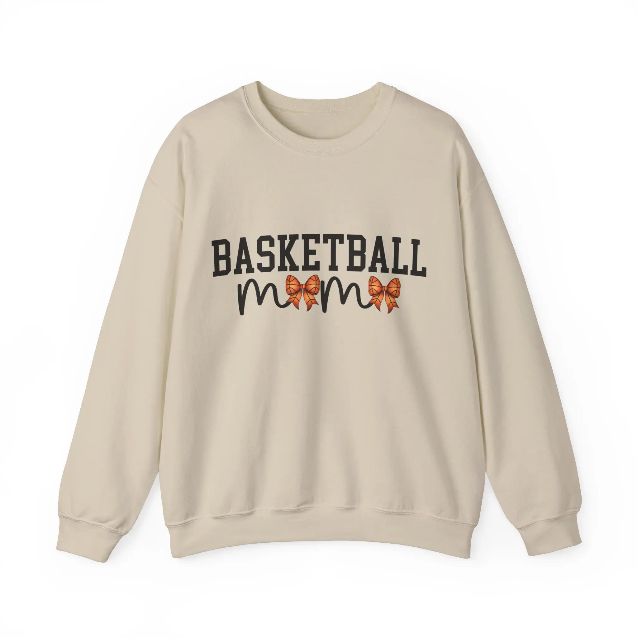 Coquette Basketball Sweater, Personalized Basketball Mom Sweatshirt, Basketball Mom, Kid Name on sleeve Sweater, Basketball Mama, Sports Mom