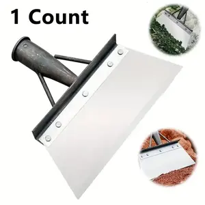 Multifunctional Stainless Steel Weeding Shovel  - Manual Weeding, Scraping & Edging Tool| Multi-Functional Flat-Edged Shovel for Farm & Outdoor Use (No Handle) Manganese Steel Patio Multi-Purpose Handleless Gardening Shovel