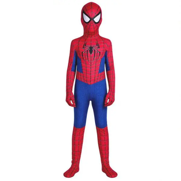 Spider-Man One-Piece Suit, 3 Sizes Available, 2 Designs: Spider-Man 4 "A New Day" Suit & The Amazing Spider-Man Suit graphic