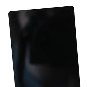1/8" Black Cast Acrylic Sheets