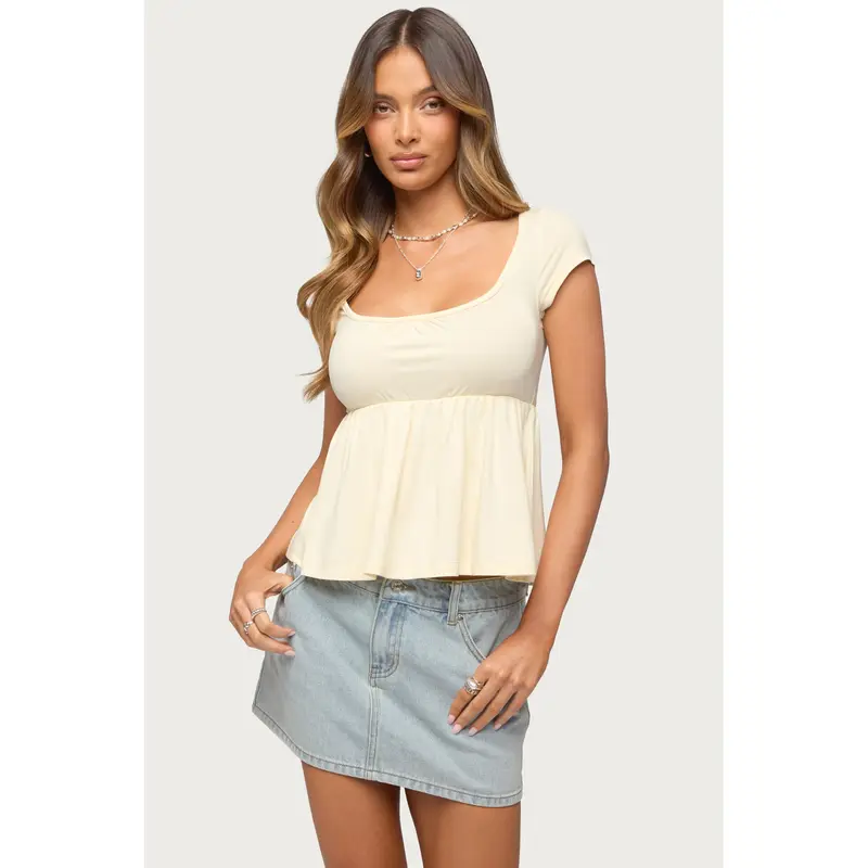 old hollister babydoll top - TikTok Shop