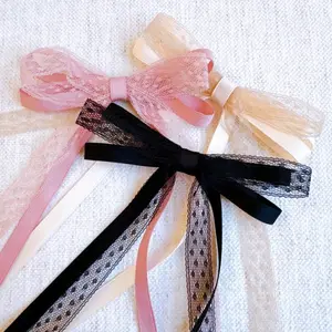 Ellison and Young Slim Mix Lace Bow Set Of 3