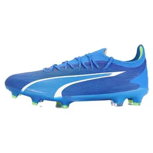 Puma Ultra Ultimate Low-Cut Round-Toe Laced Cleats for Men and Women: Breathable Soccer Shoes with AG/FG Options in Blue Trending Shoes, House White Official Shoes to Get / Maison Mihara