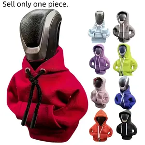 Multifunctional Car Shift Hoodie, Polyester Material, Drawstring Hood, Front Pocket, Helmet Compatible, Vibrant Colors, All-Season Wear