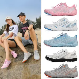 New outdoor five-finger barefoot shoes hiking shoes surfing rafting shoes swimming shoes men's and women's wading shoes beach shoes fishing shoes