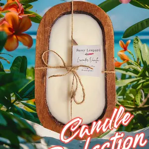 Dough Bowl Soy Wax Candle - Decorative Candle for Home Decor with Unique Design