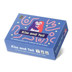 Kiss & Tell: Couples Conversation Game for Date Night