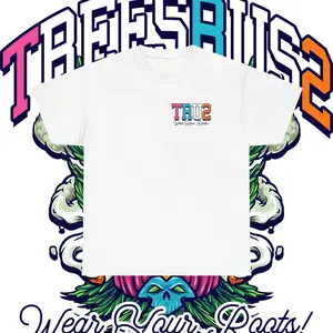 Treesrus2 Gradient Logo Tee - Nature Lover Gift, Outdoor Enthusiast Shirt, Hiking T-Shirt, Earth Day Apparel, Forest Theme Top graphic  tees  men vintage  tees