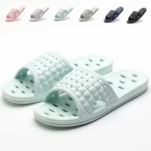 Shower Shoes Quick Dry Non-Slip Bathroom Slippers for Men Women Dorm Home Slides