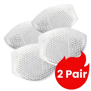 Breathable & Reusable Silicone Push-Up Pads – Enhance Your Shape & Comfort, 2 Pair