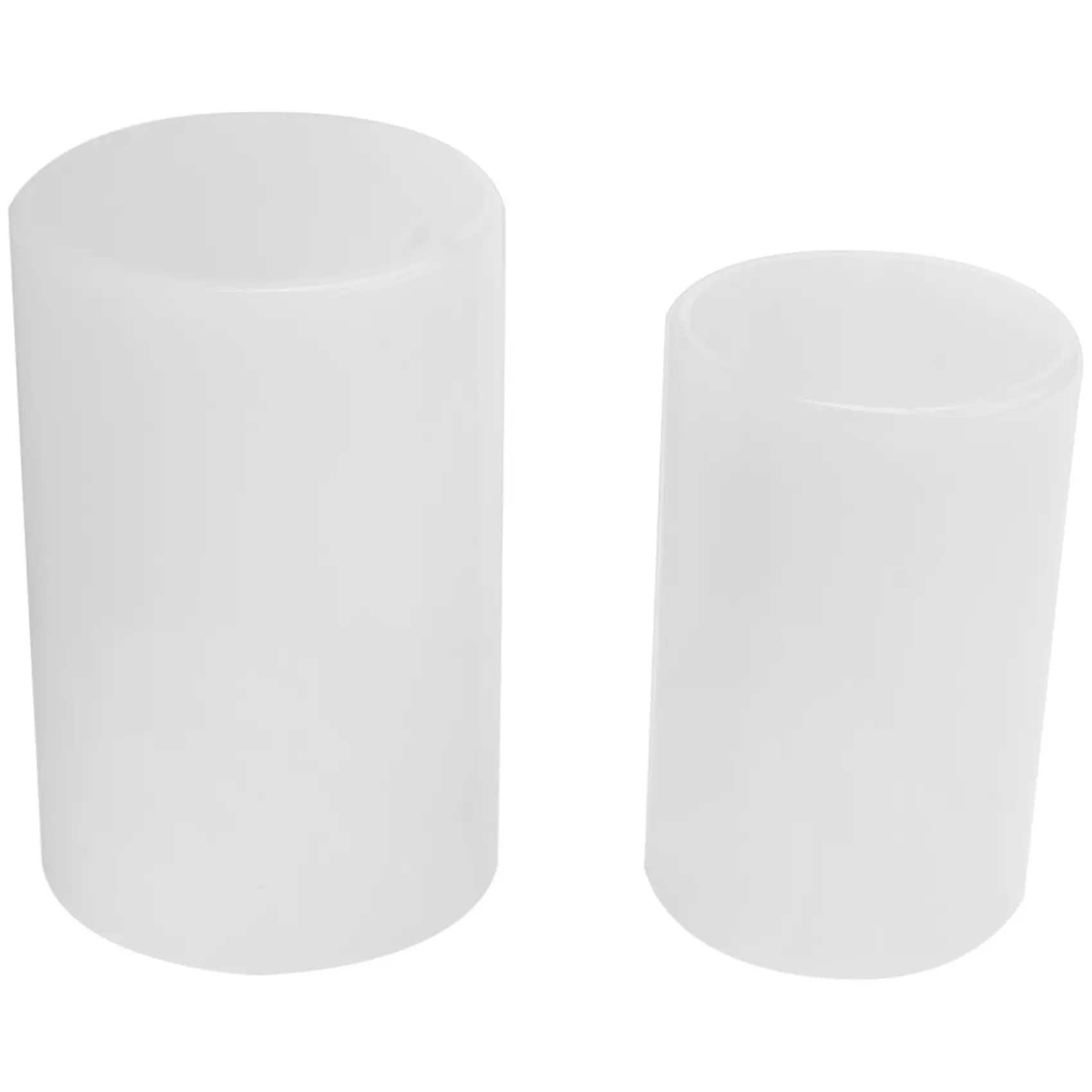 2 Sizes Cylinder Candle Molds Silicone Mold for Candle Making, Pillar Candles Resin Mould Epoxy Resin Casting Molds