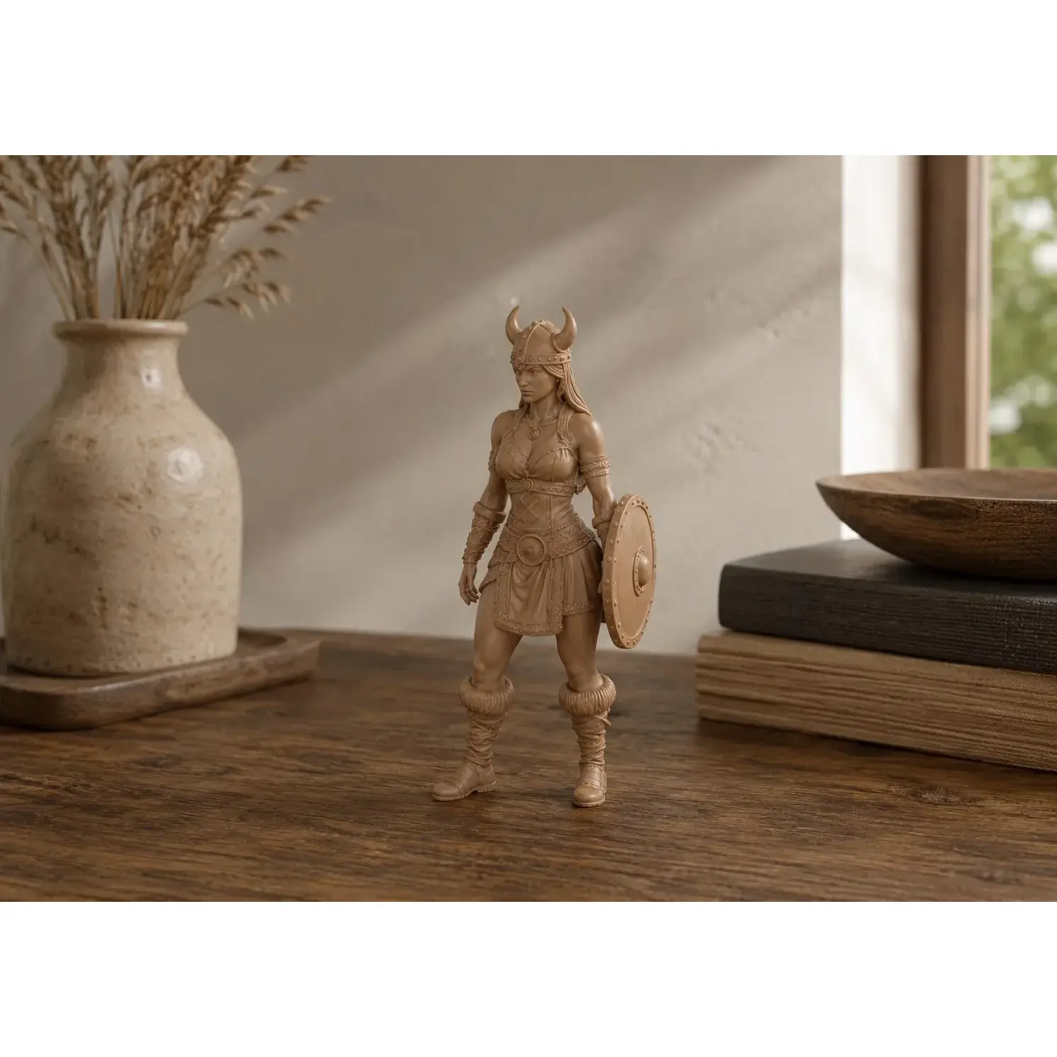 Viking Woman Statue