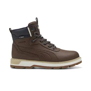 PUMA Mens Desierto V3 Puretex Round Toe Lace Up Casual Boots Ankle - Brown