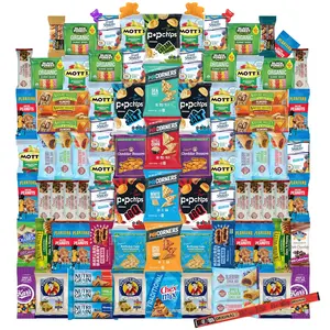 Foxy Fane 90-Count Holiday Gift Box - 90 Healthy Snacks & Treats for Easter, Christmas & New Year’s - Perfect Variety Pack for Family, Friends & Office Celebrations!