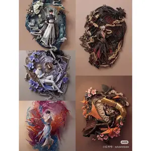 2026 Rafayel Zayne Xavier Cosplay Anime Game Love and Deepspace Sylus Acrylic Refrigerator Magnet Desktop Decoration Xmas Gift