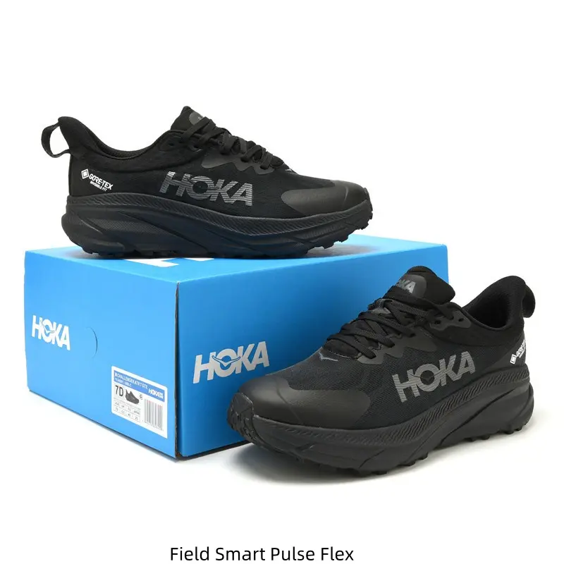 All-Black Chunky Sneakers – Breathable Mesh & High-Rebound Cushioning, Perfect for Daily Wear or Street Style