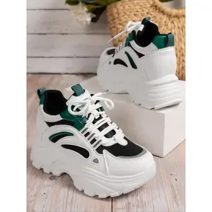 Women’s Thick-Soled Casual Sports Shoes, Comfortable and Stylish Sneakers for Everyday Wear, Perfect for Walking and Leisure Activities