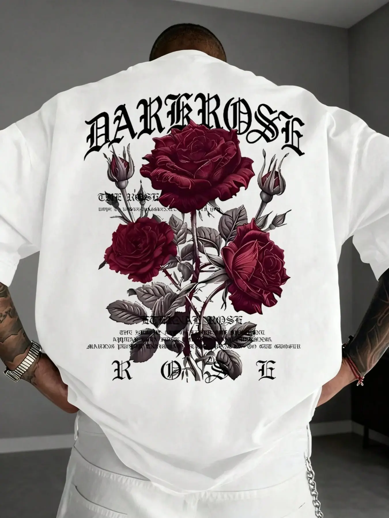 mens short n t shirt rose - TikTok Shop
