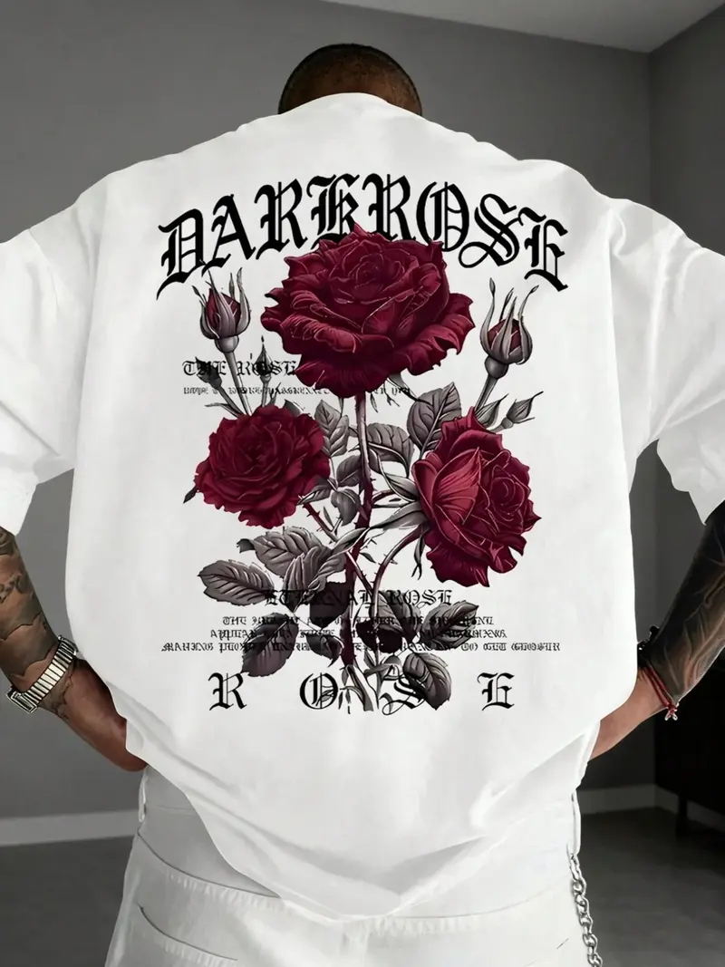 mens short n t shirt rose - TikTok Shop