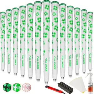 Four-Leaf Clover Golf Grip 13pcs – Multi-Color, Anti-Slip, Premium Feel