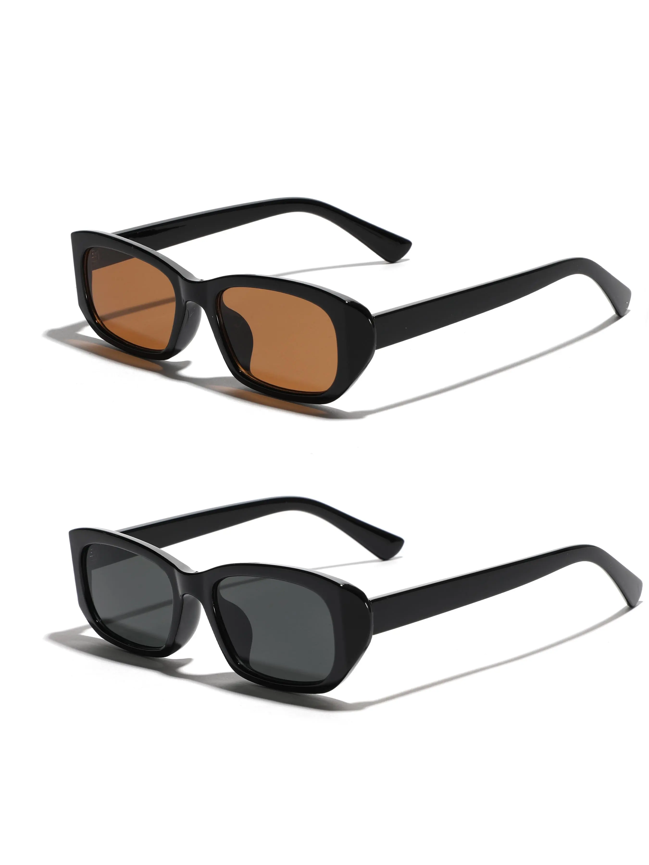 Women's Fashion Retro Oval Glasses, Small Frame Design with UV400 Protection, Casual Vintage Style Eyewear for All Seasons, Trendy Casual Classic Oval Sunglasses, Trendy Styling Sunglasses, Casual Stylish Glasses