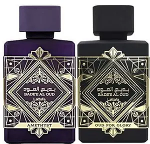 Lattafa Oud for Glory and Amethyst His & Her Combo