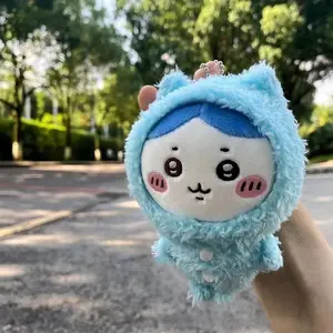 Chiikawa Anime Cartoon Plush Dolls, Self-Deprecating Bear, Hachiware, Usagi, Keychain Pendant Stuffed Toys Gifts