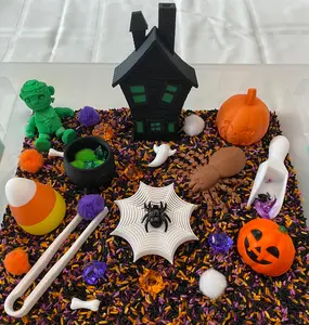 Halloween Sensory Bin, Classic Novelty Stress Relief Toy for Kids