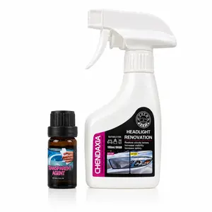 Universal Headlight Restoration Kit - Removes Oxidation, Eliminates Yellowing, Restores Crystal Clarity, Enhances Nighttime Visibility, Ideal for Car Window Repair