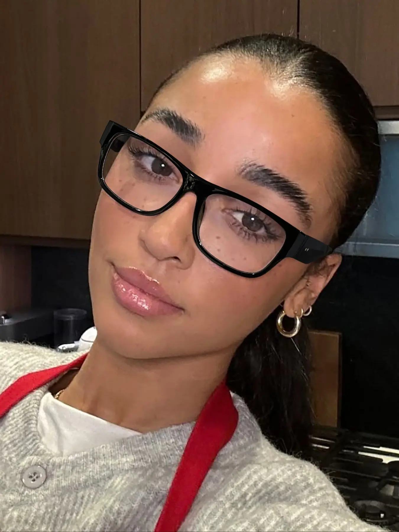 Women's Summer Acrylic Casual Rectangular Fashion Frames Flat Mirror, Anti-Blue Light, Daily, Reading, Commuting Use, Trendy Casual Stylish Glasses, Lightweight Eyeglasses, Casual Style Eyewear
