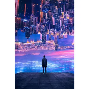 City of Dreams Plexi Glass Wall Art