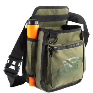 CKG Metal Detecting Bag Waist Digger Pouch Tools Bag for PinPointer