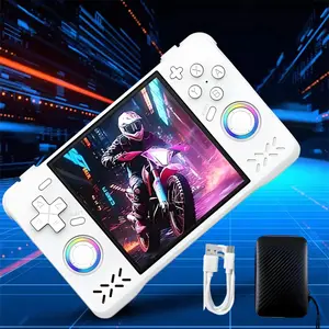 Xf40h Retro Game Console, Video Game Console, 18,000+ Games, 4-Inch IPS Screen, Wi-Fi Multiplayer, Linux System, 4000mah Battery, Portable Handheld Gaming Machine