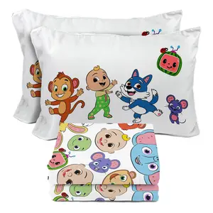 Sunny Side Up CoComelon Sheet Set Bedroom Blanket