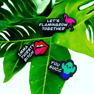 LeafLix Magnets 1st Edition Set: Sassy Leaf Decor for Plant Lovers