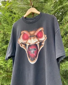 Vintage 1998 WWF Stone Cold Steve Austin Rattlesnake Double Sided Graphic Tee - Dont Trust Anybody - Austin 316 - WWE - Wrestling - Raw - Smackdown