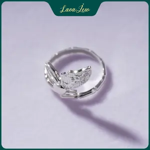LavaJewelry Small Butterfly Ring, Sterling Silver Ring, Butterfly Ring, Ring for Women, Girl