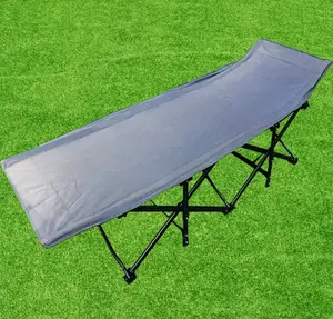 Camping Cot with Mattress, Heavy Duty Folding Bed Cot, XXL Portable Bed w/ Carry Bag for Outdoor Camping, Guest, Office Nap, Travel