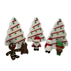 Christmas Tree Minis with Locking Lid - Perfect Stocking Stuffer for the Holidays Pack Set