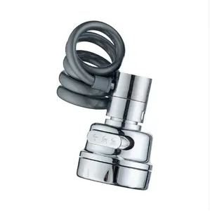 Sink Sprayer Attachment for Faucet Kitchen Sink Sprayer Removable Faucet Tap Extender Aerator with Stretchable Hose 3 Water Outlet Modes Stainless Steel Bathroom Drain Filter