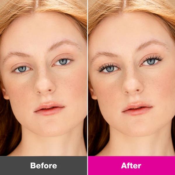 VEYESBEAUTY LuxeBold Cluster Lashes Eyelashes Cluster Individual Lash Extensions with Bond & Seal Tweezer Dramatic Volume Eyelash Wispy Faux Mink Lash Mixed Length DIY Large Tray for Self Makeup Cosmetic