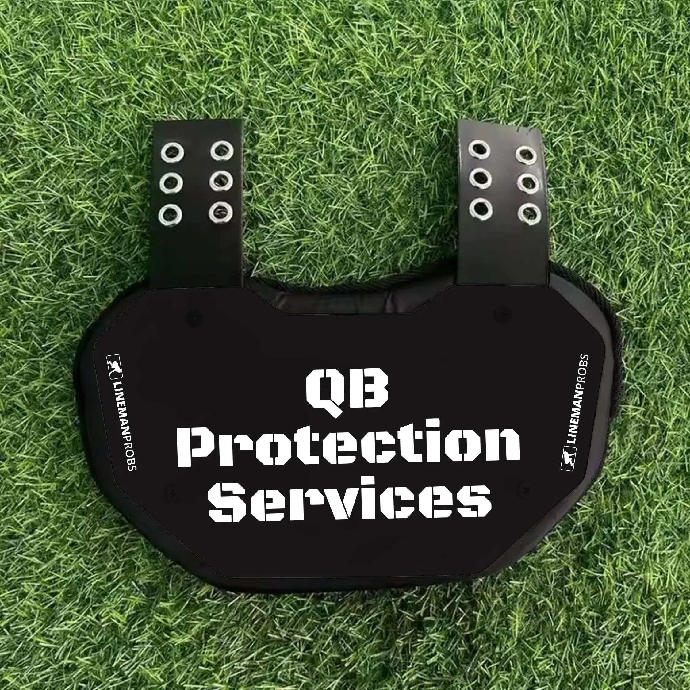 QB Protection Services Football Back Plate