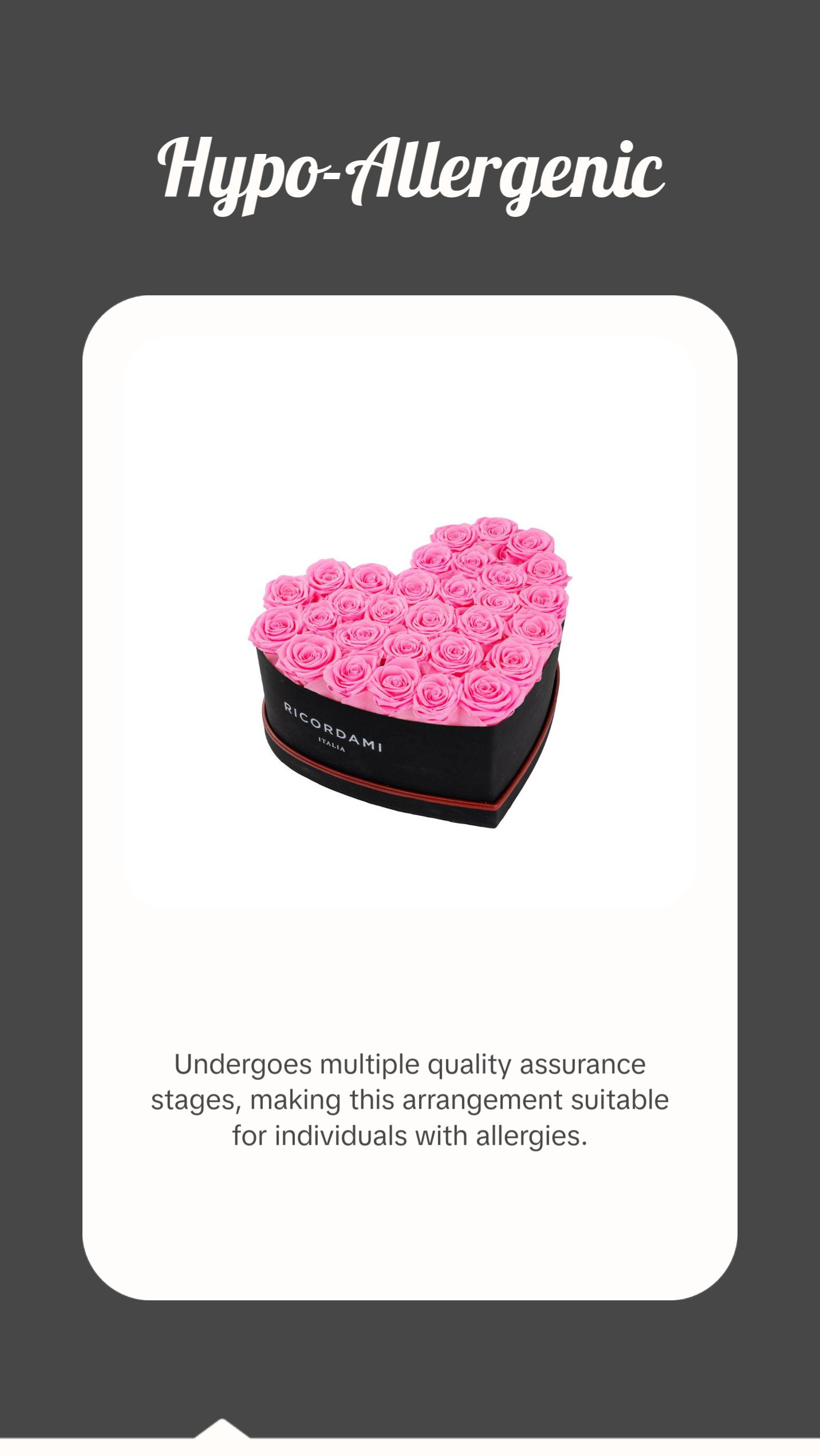 Preserved Real Rose Arrangement in Large Heart Shaped Box for Valentine's Day or Special Occasion artificial flower