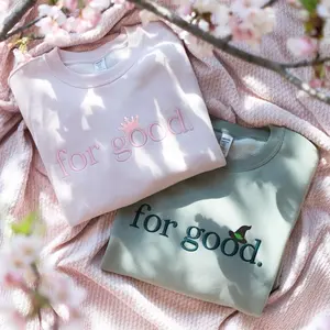Embroidered For Good Wicked matching Sweatshirt, Aesthetic Changed For Good Sweatshirt, Wizard Of Oz Shirt, Wicked Halloween Gift for Family