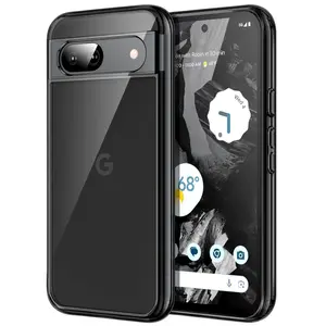 JETech Case for Google Pixel 8a 6.1-Inch 2024, Non-Yellowing Shockproof Bumper Protective Phone Cover, Anti-Scratch Hard PC Back